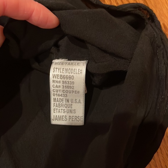 James Perse long tunic shirt dress, size 1 (small) - Picture 4 of 5